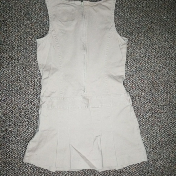 Khaki Uniform Dress - Picture 2 of 5